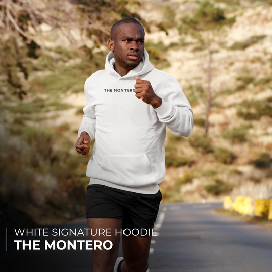 THE MONTERO WHITE HOODIE - MEN