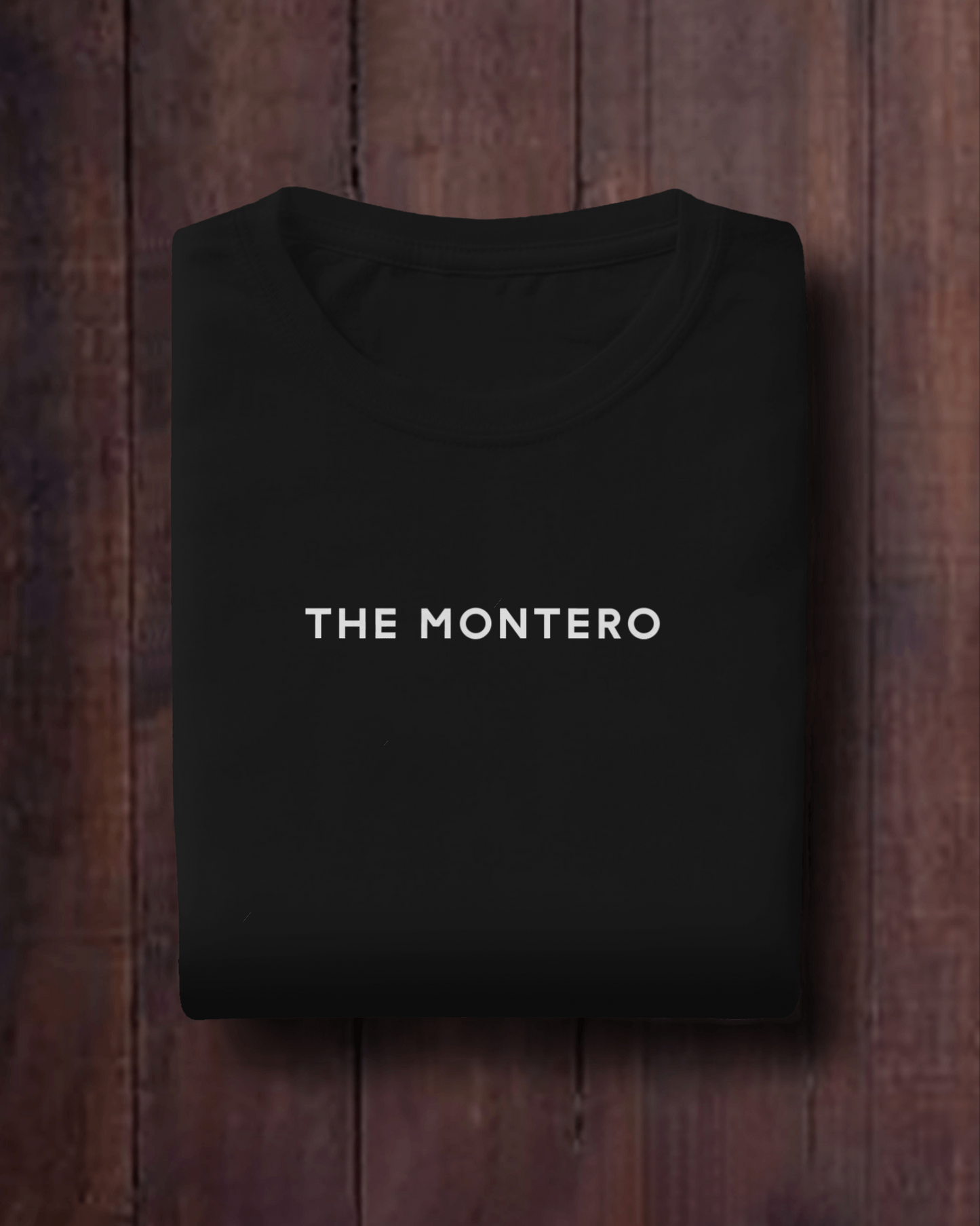 THE MONTERO BLACK T-SHIRT